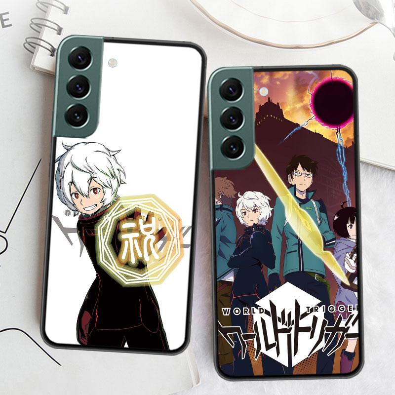 Чехол для телефона World Trigger Kuga Yuma для Samsung A02 A03 A03S A04 A04S Galaxy A55 A35 A25 A15 S10 Lite A9 A8 A7 A6 Plus A90 A80 Co