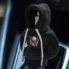 Yousheng Car Gear Shift Knob Hoodie Cover Cute Costume for Manual & Automatic Stick Shift Universal Car Interior Decor Fun Auto Accessory