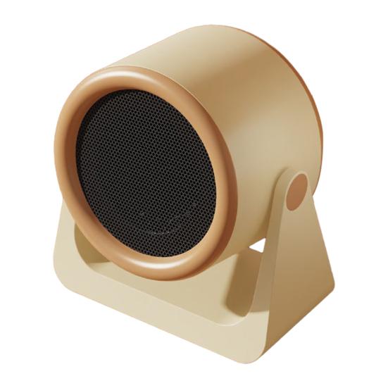 Portable Desktop Heater Small Fan Heater Bedside Space Heater for Office Bedroom Tip-Over & Overheat Protection