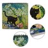 Large Grid 2026 Cat Calendar, with Marked Holidays, Cute Wall Planner for Home Office, Purrfect Gift for Cat Owners