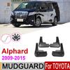 Car Mudflap For Toyota Alphard AH20 2023~2009 Fender Mud Guard Flap Splash Flaps Mudguards Accessories 2014 2013 2012 201