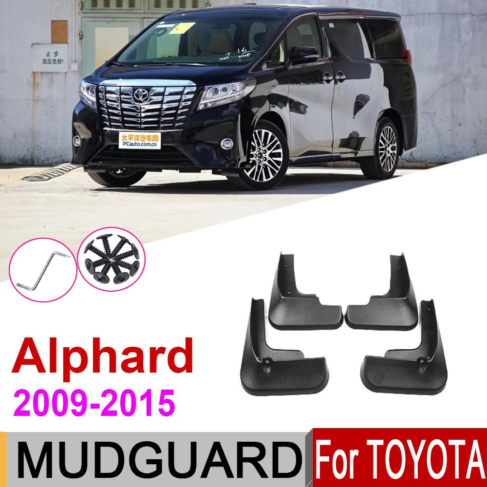 Car Mudflap For Toyota Alphard AH20 2023~2009 Fender Mud Guard Flap Splash Flaps Mudguards Accessories 2014 2013 2012 201