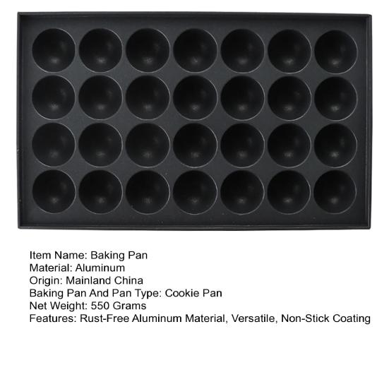 Yousheng Octopus Meatball Grill Pan Nonstick Takoyaki Maker Versatile Compatibility Non-Stick Coating Multi-Purpose Baking Tray Kitchen Gadgets