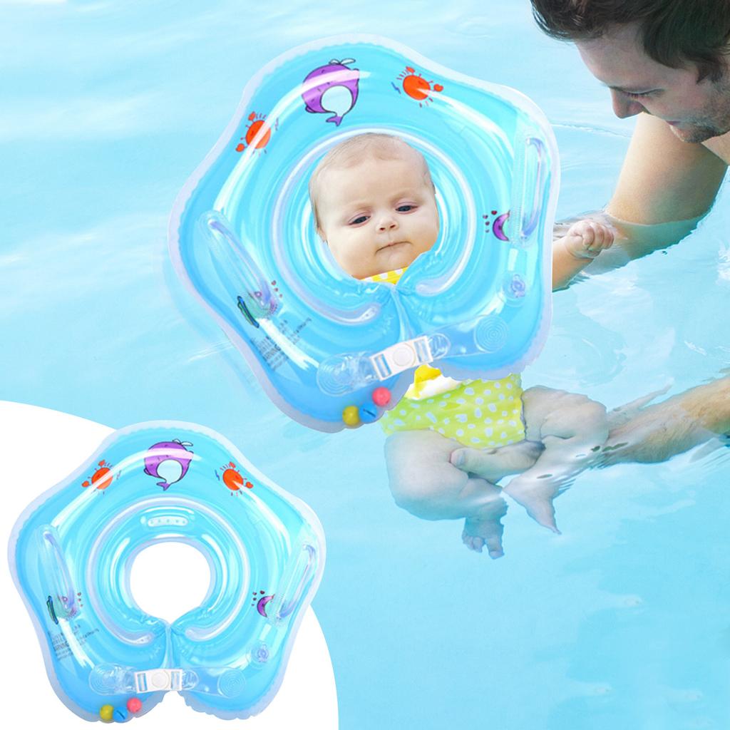 Summer Give Away Inflator Pool Floats With Baby Swimming Ring Dolphin For Baby