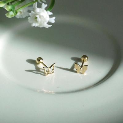 Youngglow 14k пирсинг-бабочка (2type)