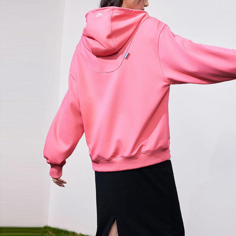 Anta Толстовка с капюшоном и длинными рукавами с принтом букв Muyu-Red 162318738-4