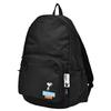 Рюкзак Snoopy Peanuts Daypack A4 Большая вместимость 20 л Множество карманов Боковой карман Карман для безопасности Задний карман snoopy0460 Черный Один размер [Marimo Craft]