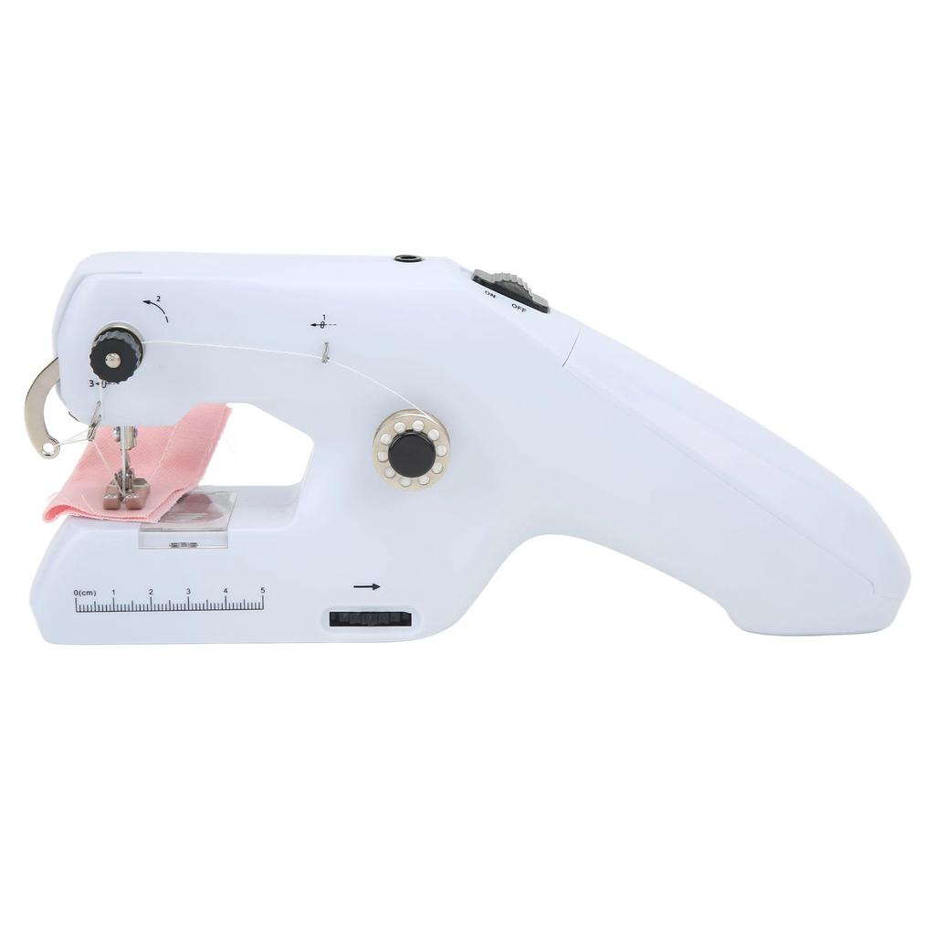 ZDML-6 Ручная швейная машина Портативная электрическая швейная машина с двойной нитью с эргономичной ручкой Швейная машина