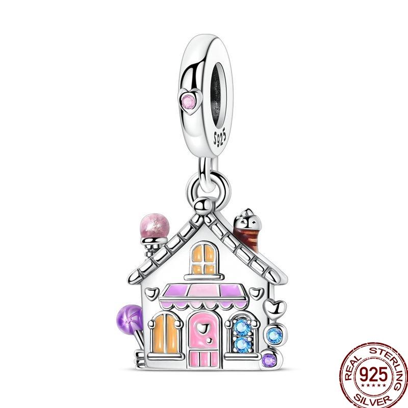 Original Copper Golden Charms Bow Easter Eggs Bead Firefly Butterfly Pendants Fit 3Mm Bracelet Diy Jewelry Gift