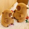 Милая плюшевая игрушка капибара с растягивающимися соплями K Simulation Animal Plush, плюшевая игрушка, кукла, детский подарок, черепаха, капибара, фруктовая кукла
