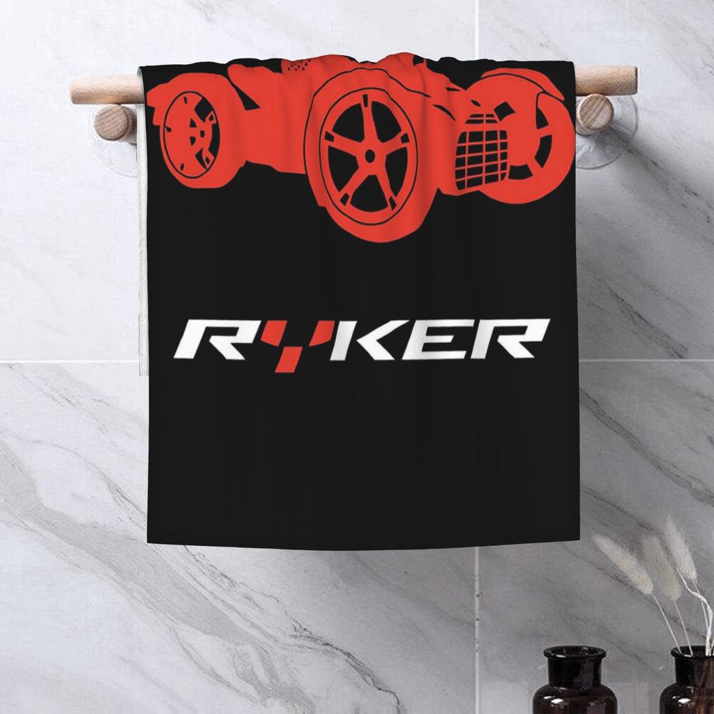 Can I Am Ryker Off-Road Brp Atv Graphic Soft Face Towel Quick Dry Pool Bath Cotton Towels Absorbent