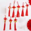 Красный китайский узел кисточки украшения украшения подвесные 8 стилей домашний счастливый кулон подарки дизайн горячая распродажа счастье новый фестиваль