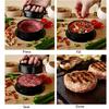 Hamburger Press Stuffed Burger Patty Maker 2-in-1 Adjustable BBQ Burger Beef Meat Press Mold Kitchen Tools Cooking Accessories