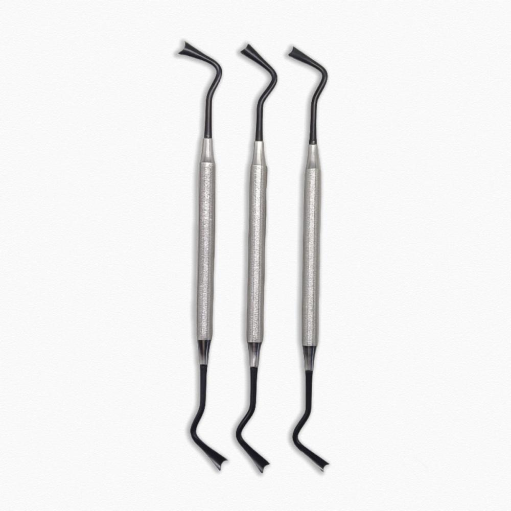 Двойной титановый зубной имплантат Ретракция десны Ретрактор десны Сепаратор десен Изоляция хирургический инструмент