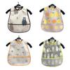 Adjustable Baby Bibs EVA Waterproof Lunch Feeding Baby Cartoon Cloth Children Baby Apron