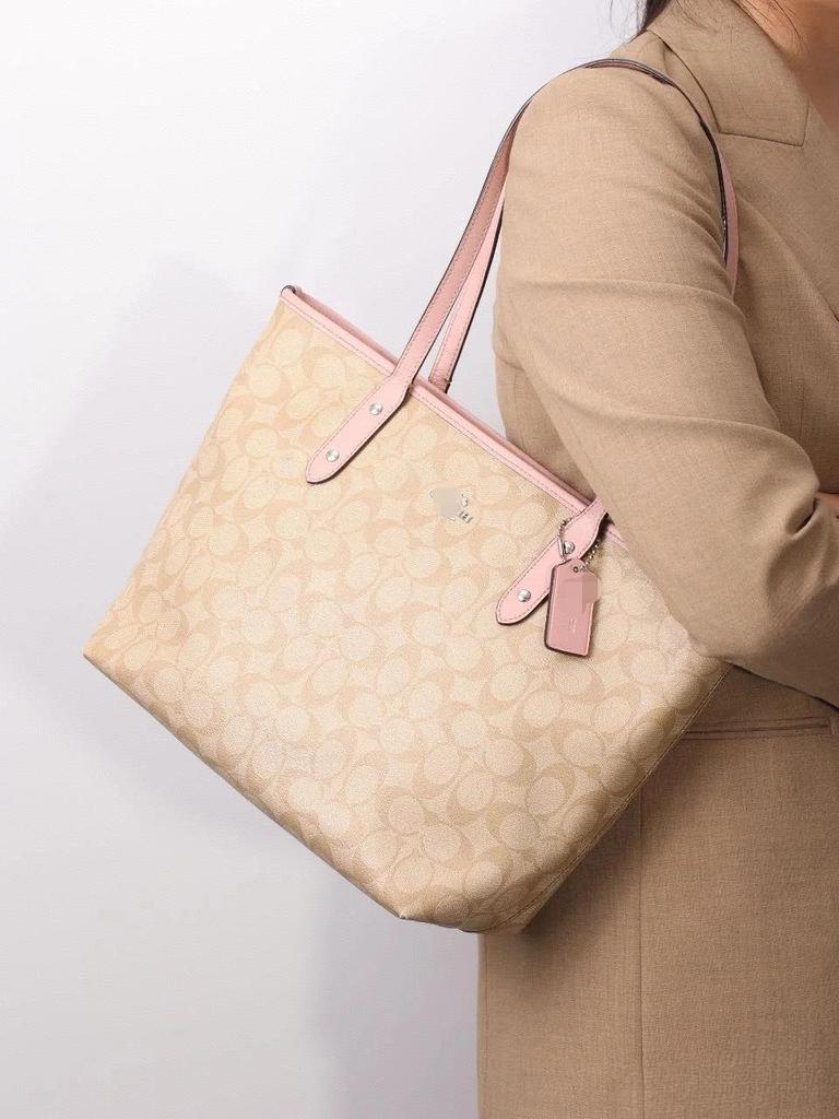 Koujia City30 Zipper Shoulder & Crossbody Tote Bag - Large Capacity Handbag