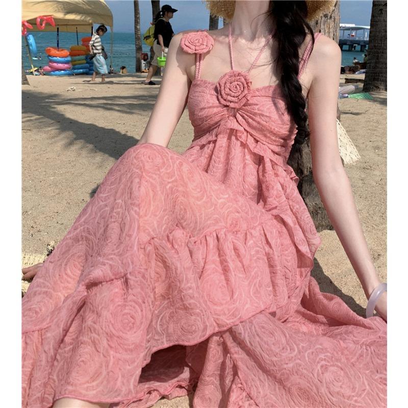 Женские летние винтажные однотонные нерегулярные праздничные платья с лямкой на бретельках