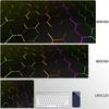 Hexagon Large Gaming Mousepads Design Mouse Pad Computer Mousepad Desk Mat 90x40cm Desk Pads For PC Keyboard Mats Table Rug Xxl