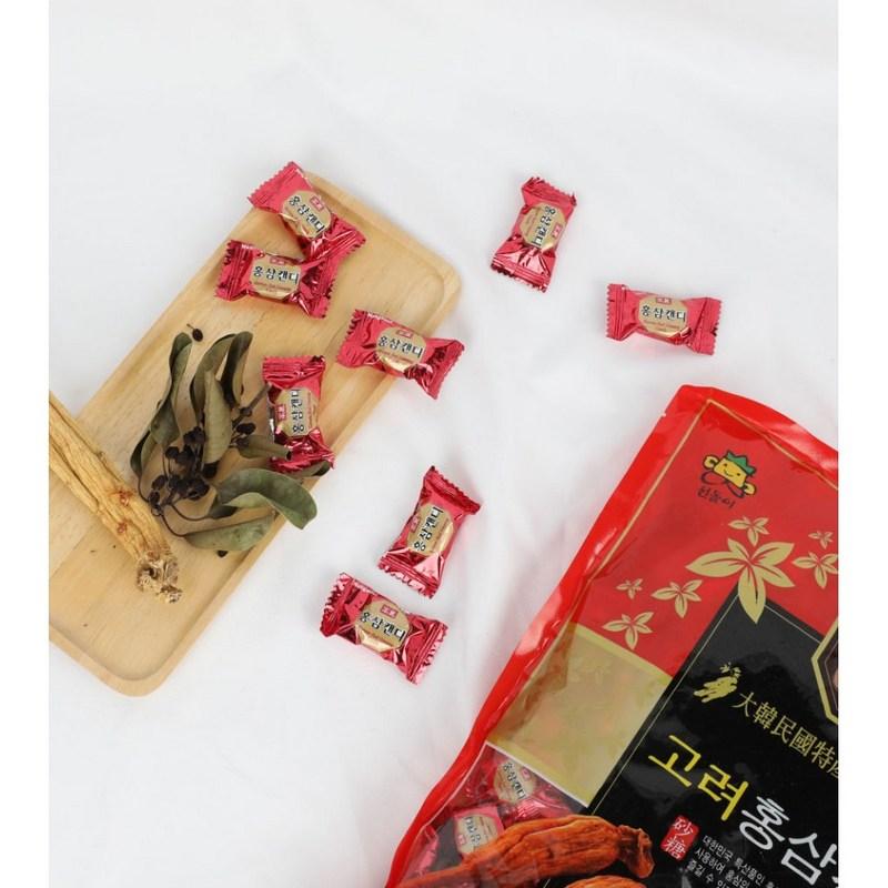 6-year-old Korean Red Ginseng Candy, 800g, 10 Pieces