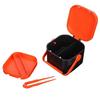 Portable Fishing Bait Lure Maggot Earthworm Worm Storage Case Box with Lanyard