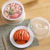 Anti Splatter Heating Sealing Cover Lid With Steam Vents Fresh-Keeping Plate Bowl Cover Stackable Microwave Splatter Cover