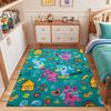1PC TV Series Cartoon Blue Puppy Printing Carpet for Living Room Bedroom Kid's Room Home Decor Area Rug Sofa Cloakroom Play Mat