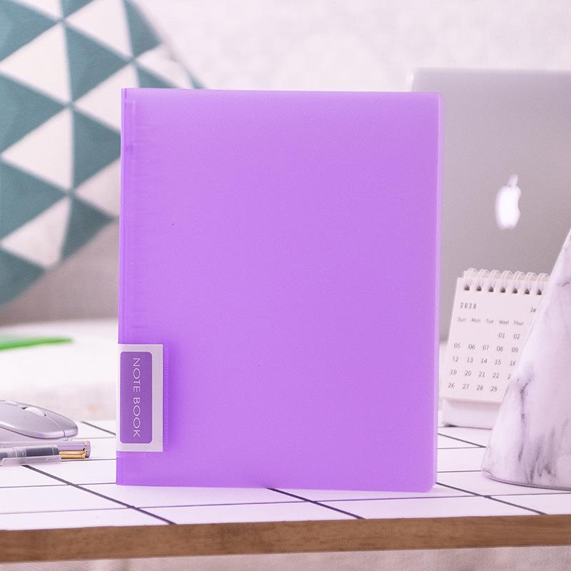 Прозрачная папка-скоросшиватель формата А5 из полипропилена с 20 отверстиями для отрывков из учебных пособий, с возможностью отрывного хранения.