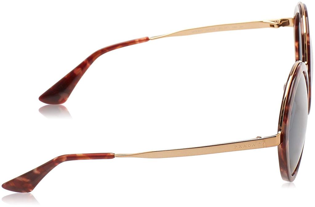 Prada 0Pr50Ts Ue02K1 Pink 54 Women's Sunglasses, Havana/Grey,