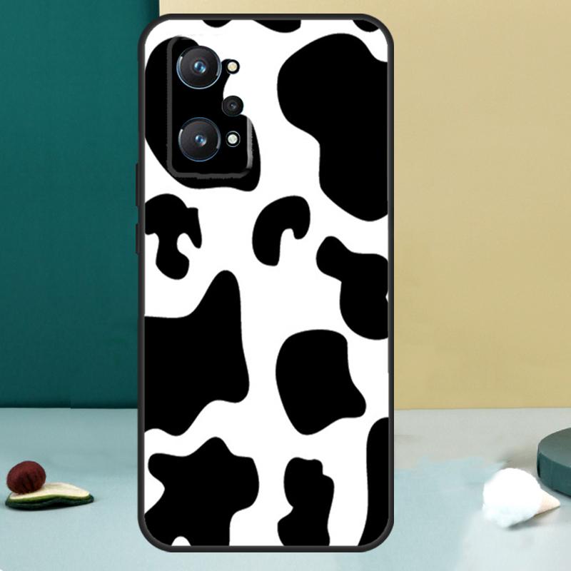 Чехол с принтом шкуры коровы для Realme 14 13 Pro Plus 10 11 12 GT 5 6 6T GT7 Pro C61 C55 C53 C51 C21Y C25S C75 C67
