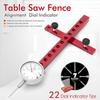 Measuring Table Gauge 0.01in Resolution Woodworking Tools Table Dial Indicator  Work Shop Machinery