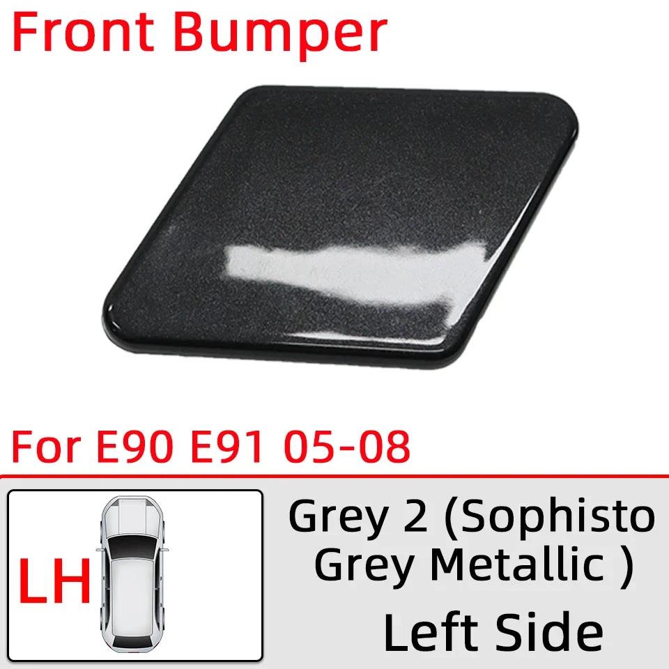 Headlamp Washer Nozzle Cover For BMW 320 325 328 330 335 E90 E91 LCI 2005-2008 2009-2012 Car Headlight Water Spray Lid Painted