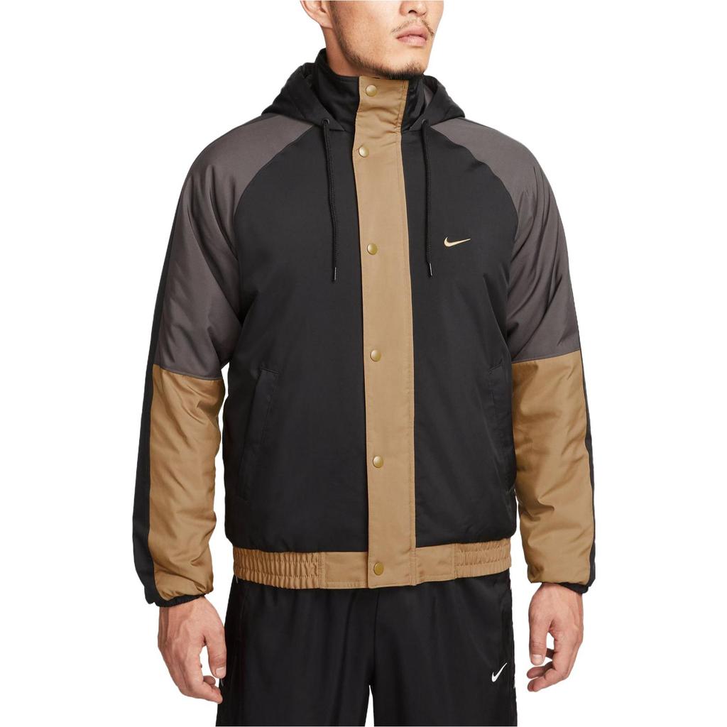 Nike Куртка баскетбольная DNA с капюшоном и длинными рукавами Мужские куртки Средне-серый DQ6199-010