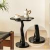 Nordic Modern French Petal Edge Table Журнальный столик Ретро Гостиная Диван Угловой Спальня Кремовый Светлый Роскошный Маленький Столик Новинка 2025