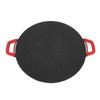 Round Electric Grill 40cm Smokeless Nonstick Rapid Heat Up BBQ Grill Pancake Maker with Handles