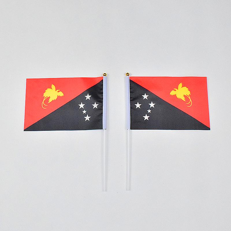 Papua New Guinea 10pieces of 14*21 cm hand-waving flags