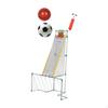 2 In 1 Kids Basketball Hoop,Basketball Goal Lightweight Training Portable for Boys Girls with Soccer