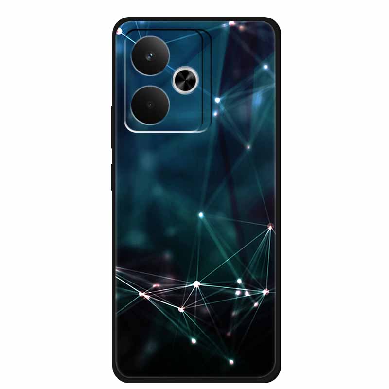 Чехол для телефона Realme GT7 GT 7T 7 T Сумка Черный Силиконовый Мягкий Задний Чехол Для Realme 14 4G 15 Pro Чехлы Coque Защитный Корпус