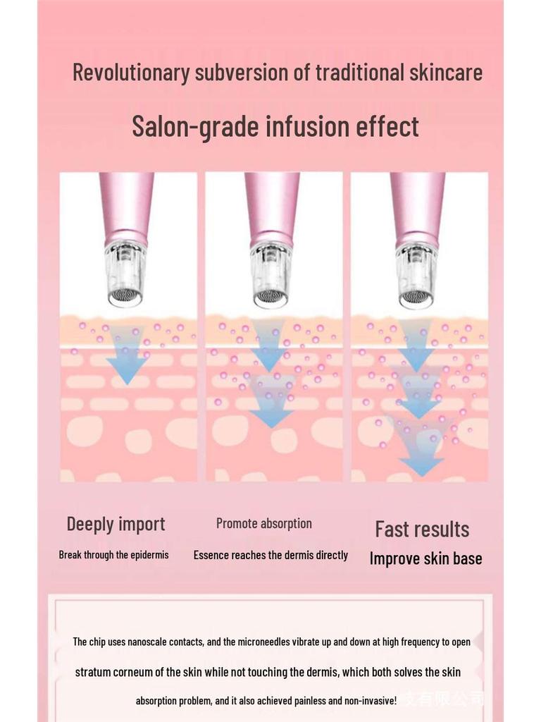 Нано Микроигольчатая Микрокристаллическая Ручка для Косметических Процедур