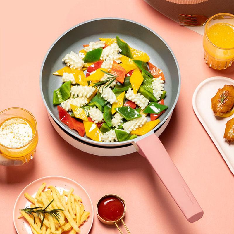 Сковорода Вок с антипригарным покрытием, бытовая сковорода для блинов, ручная сковорода для блинов, кухонная утварь