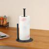 Vertical Tissue Holder Paper Towel Stand with Anti-Slip Weighted Base Kitchen Countertop Freestanding Paper Towel Rack