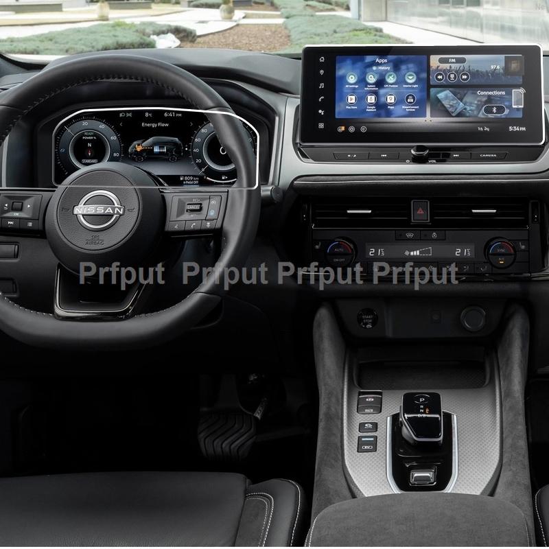 Tempered glass screen protector film For Nissan Qashqai J12 2025 12.3 inch Car infotainment  radio Navigation Qashqai e Power