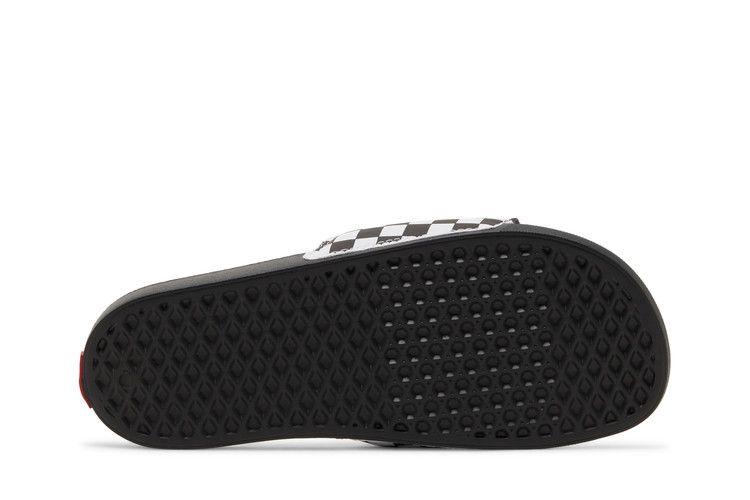 Vans La Costa Slide Checkerboard Black White