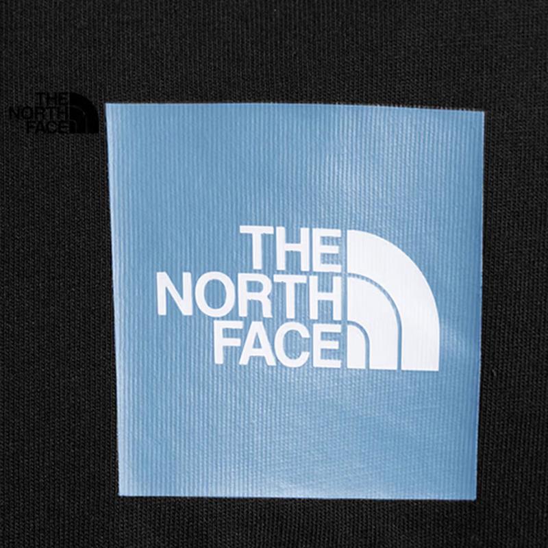 The North Face Унисекс хлопковая футболка с коротким рукавом