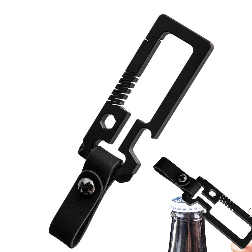Брелок-открывалка для бутылок Портативный брелок с быстросъемным механизмом Сверхпрочный брелок Маленький брелок Полезный гаджет Брелок Открывалка для бутылок