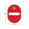 For Mercedes Benz 4PC Car Door Lock Anti Rust Protective Cover Car Door Lock Cover For Mercedes Benz AMG W124 W202 W203 W204 W210 W212 CLK Sticker