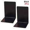 1/2Pcs L-Shaped Book Stoppers Holders Thickened Desk Bookshelf Simple Bookend  for Library Bedroom