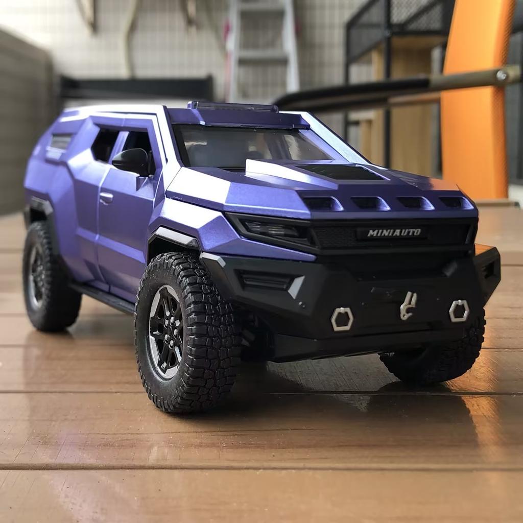 1:24 Rezvani Vengeance Бронированный Автомобиль Сплав Металл Литой Модель Машины Настольные Украшения Дисплей День Рождения Дом Модные Украшения