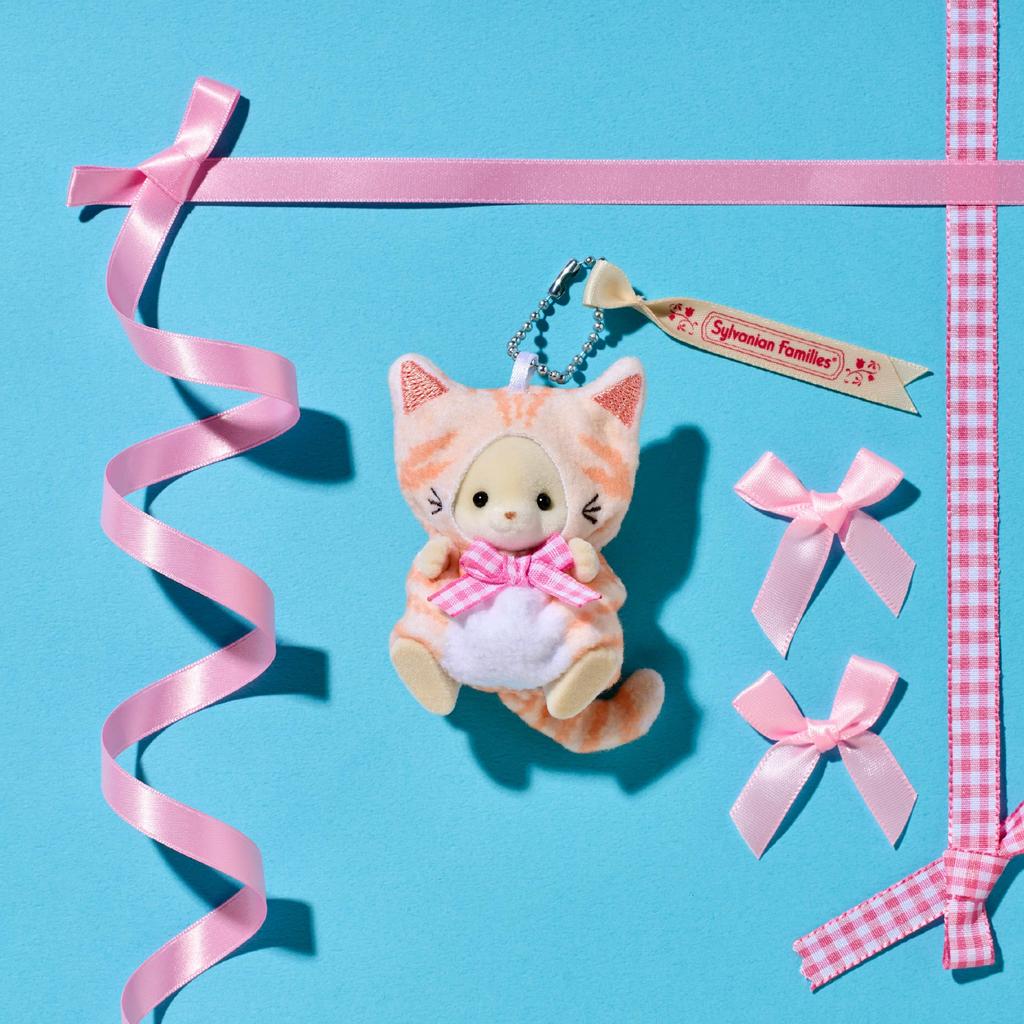 Sylvanian Families [Брелок Sylvanian Families Мальчик-фенек в костюме кошки] ST Mark Возраст 3+ Игрушка Кукольный домик Sylvanian Families Epoch Co., Ltd. ЭПОХА