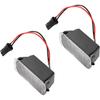 LED License Plate Light Car Number Lamp for Ford Transit Connect 2014-2018 Clear (Set of 2)