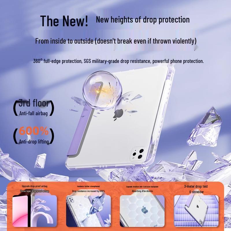 Защитный чехол для Huawei MatePad 11.5S со слотом для стилуса и вращением на 360° для планшетов SE11 и Air12 Pro